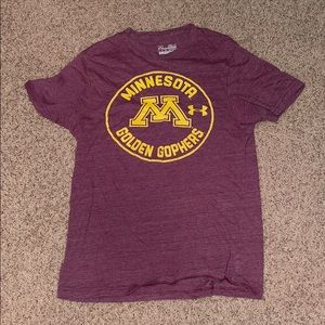 Minnesota Gophers Mens Short Sleeve
